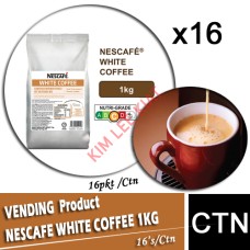 (VENDING) Refill 3-in-1, Nescafe White Coffee 1kg (16pkts/ctn) - Nestle Catering Vending