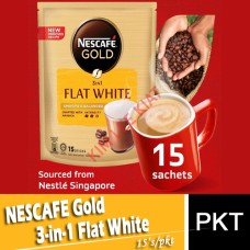 Coffee 3-in-1, NESCAFE (Gold) 15's - Flat White Coffee 3-in-1, NESCAFE (Gold) 15's - Flat White