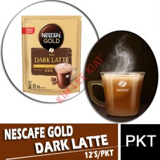 Coffee 3-in-1, NESCAFE Gold DARK Dark LATTE 12's Coffee 3-in-1, NESCAFE Gold DARK Dark LATTE 12's