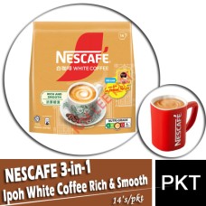 WHITE Café 3-in-1, NESCAFE Ipoh White Coffee (14's)Rich & Smooth WHITE Café 3-in-1, NESCAFE Ipoh White Coffee (14's)Rich & Smooth