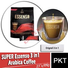 Coffee 3-in1,  ESSENSO 3-in-1 Arabica Coffee 25's