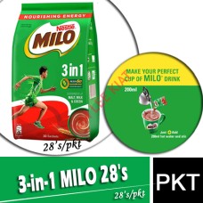 MILO 3-in-1,28's-12274607 (Food Service Pack) - Nestle Catering STD MILO 3-in-1,28's-12274607 (Food Service Pack) - Nestle Catering STD
