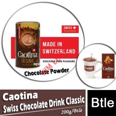 Chocolate Powder,Caotina  Swiss  Chocolate Drink Classic 200g