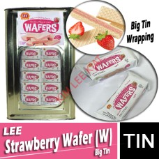 Biscuits, Lee Strawberry Wafer BIG TIN
