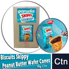 (NO Tin Deposit) Biscuits,SKIPPY Peanut Butter Wafer Cones (W)