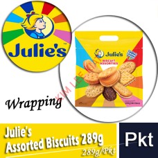 Biscuits, Julies Assorties Biscuits 289g (Wrappoing)(Pkt)