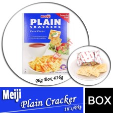 Biscuits, MEIJI Plain Cracker 416g 16's (Big)