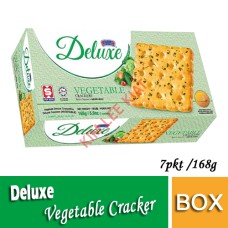 Biscuits, (DELUXE) Hi-Calcium Vegetable Cracker168g