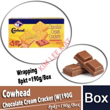 Biscuits,Cowhead Chocolate Cream Cracker ( W)190G