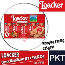 Biscuits-Loacker Classic Napolitaner (5's x 45g )225g (W)
