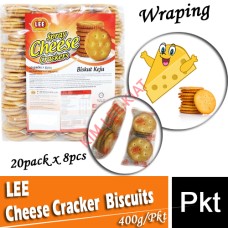 LEE Cheese Cracker Biscuits ( 20 packs x 8 pcs) 400g (W)