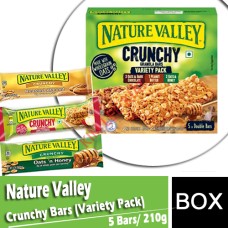 Muesli Bar, Nature Valley Crunchy Variety Pack (5's) 210g
