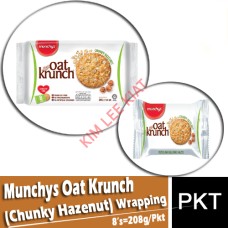 Biscuits,Munchy's Oat Krunchy(Chunky Hazelnut)208g(W)8's