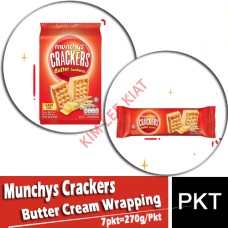 Biscuits,Munchy's Cracker Sandwich (W) Butter Cream 270g / 7's