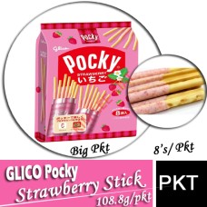 Japan) Glico Pocky Strawberry Stick (8"s)108.8g