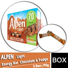 Energy Bar,Alpen Light Chocolate & Fudge (5's) 95g