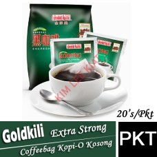 Kopi-O KOSONG, GOLDKILI 20's (Extra STRONG)R22