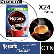 NEW PACKING!!!! (PACKET) Coffee Instant, NESCAFE Deluxe 200g (24pkts/CTN) - Nestle Catering STD