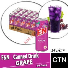 Drink Canned, F&N Grape 24's