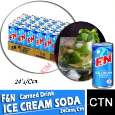 Drink Canned, F&N Ice-cream Soda 24's