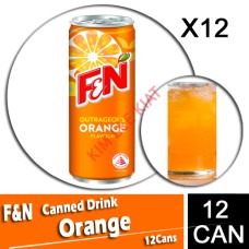 Drink Canned, F&N Orange 12's