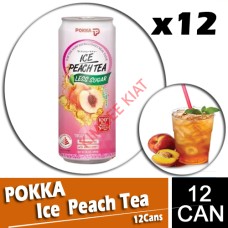 Drink Canned, POKKA Ice Peach Tea 12's (Less Sugar) Drink Canned, POKKA Ice Peach Tea 12's (Less Sugar)