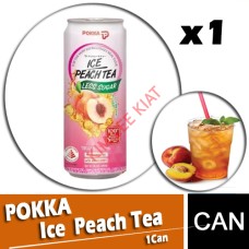 Drink Canned, POKKA Ice Peach Tea (Less Sugar) Drink Canned, POKKA Ice Peach Tea (Less Sugar)