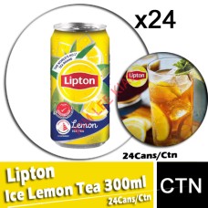 S.Order-Canned Drink,Lipton Ice Lemon Tea 300ml 24's