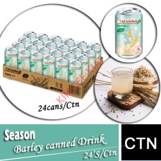 Drink Canned, SEASON Barley 24's  (Reduced Sugar)