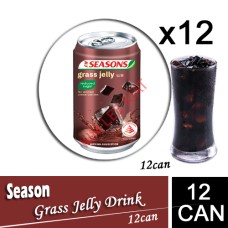 Drink Canned, SEASON Grass Jelly 12's  (Reduced Sugar)