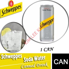 Drink Canned, SCHWEPPES Soda Water