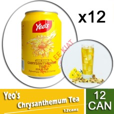 Drink Canned, YEO'S Chrysanthemum Tea 12's