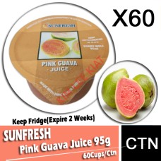 SUNFRESH Guava Juice (95g x 60 Cups)Keep Fridge(Expire 2 Weeks) SUNFRESH Guava Juice (95g x 60 Cups)Keep Fridge(Expire 2 Weeks)