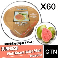 SUNFRESH Guava Juice (95ml x 60 Cups)Keep Fridge(Expire 2 Weeks) SUNFRESH Guava Juice (95ml x 60 Cups)Keep Fridge(Expire 2 Weeks)