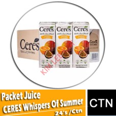 Juice-Pkt, CERES (24'S)Whispers Of Summer 200ml
