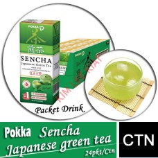Drink PKT, POKKA SENCHA JAPANESE Green Tea (No Sugar ) 24's