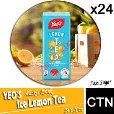 Drink Pkt, YEO's Ice Lemon Tea 24's/ctn (Less Sugar)