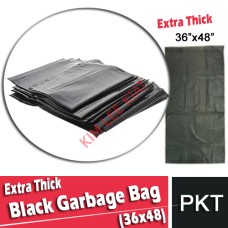 Garbage Bag, Black(Extra Thick) (36x48)23025   0.05mm