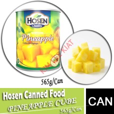 CANNED FOOD, PINEAPPLE CUBE 565G