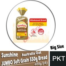 Bread, Sunshine Australia Oat JUMBO Soft Grain 550g (Big Size)