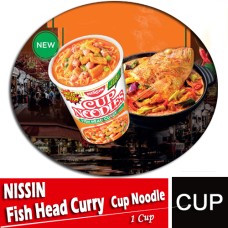 Cup Noodle NISSIN (Fish Head Curry)