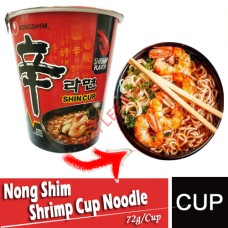 Cup Noodle Nong Shim 72g ( Shrimp )