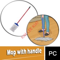 Mop with handle