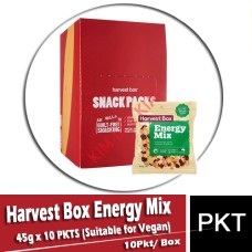 Harvest Box Energy Mix, 45g x 10 PKTS (Suitable for Vegan) Harvest Box Energy Mix, 45g x 10 PKTS (Suitable for Vegan)