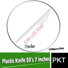 Plastic Knife, 50's, 7 inches