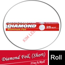 Diamond Foil, (Short) 25sq ft