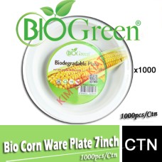 Bio Plate  Plate  7 inches -S2(1000 pcs/ctn)