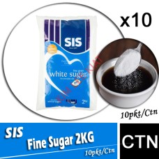 Sugar, SIS Fine (2kgs/10 pkts/ctn)