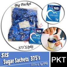 Sugar Sachets, (Big Packet ) SIS 375's (5g X 375 's) Big Packet