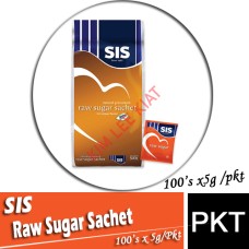 Sugar Sachets-RAW, SQUARE-SIS (Square) 100's(5g)